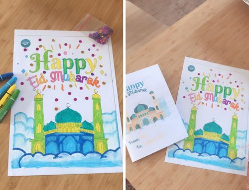 Eid Greeting Card Alif Iqra