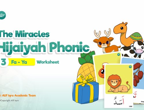Worksheet Hijaiyah Phonic Alifun! Part 3: Fa – Ya