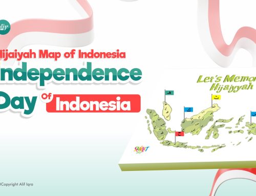 Hijaiyah Map of Indonesia