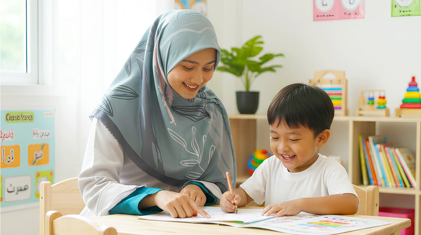 Sesi Les Ngaji Privat Alif Iqra