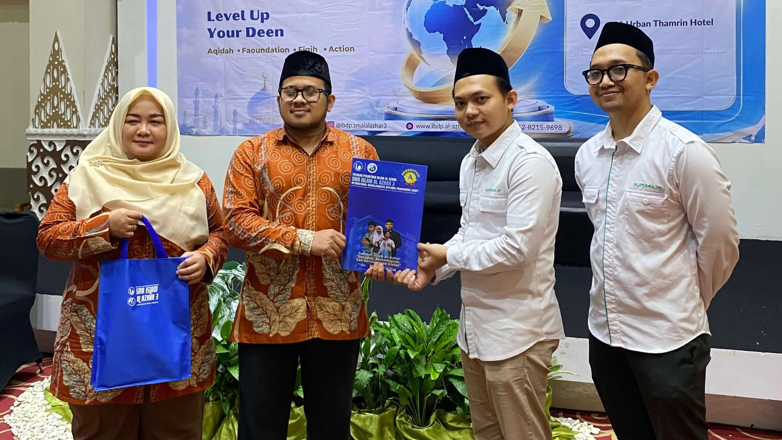 Les mengaji privat menggunakan buku Alifun